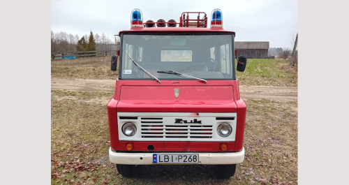 Ogłoszenie na sprzedaż samochodu specjalnego - pożarniczego marki FS Lublin Żuk A 151 C