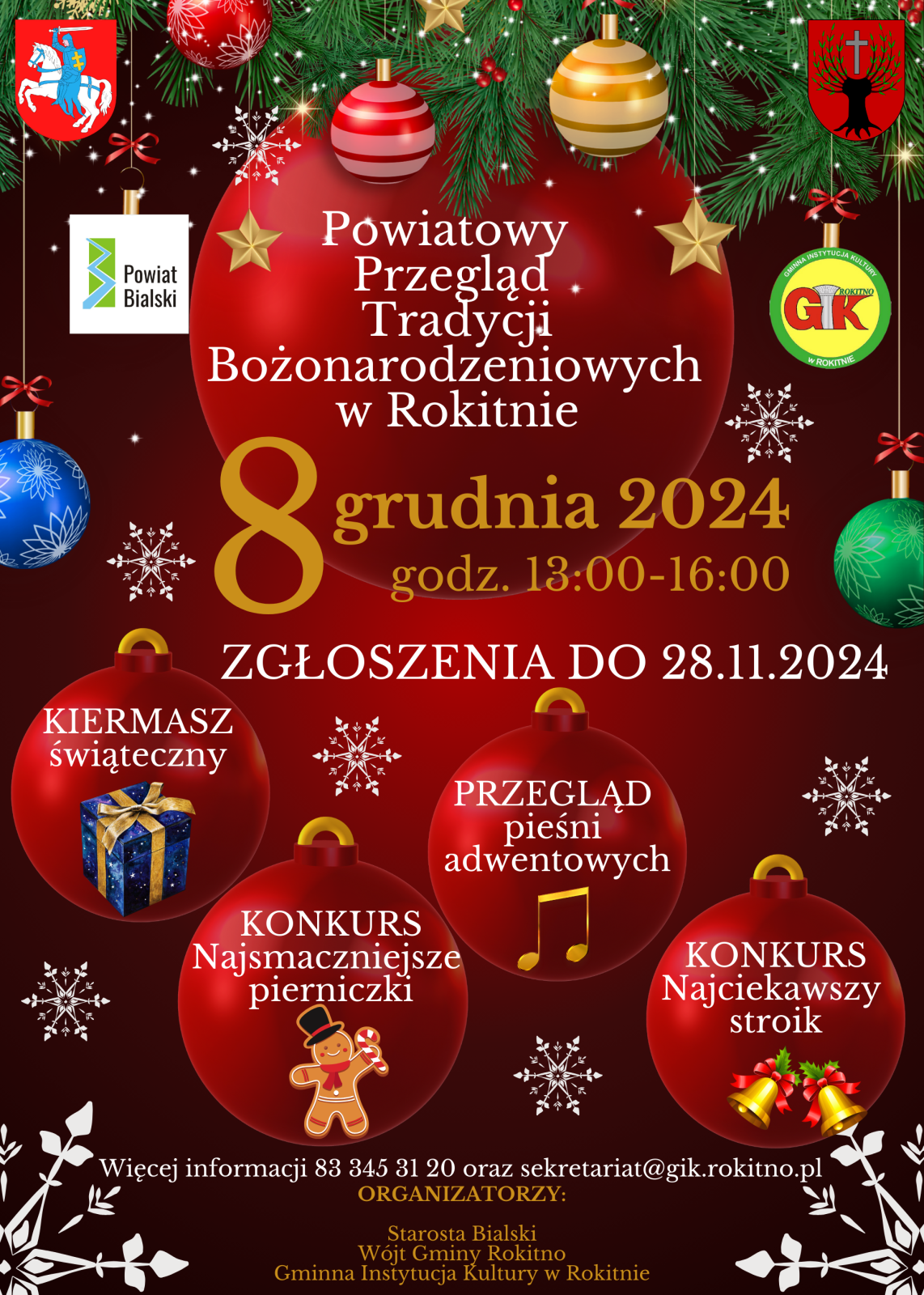 Powiatowy Przegląd Tradycji Bożonarodzeniowych w Rokitnie