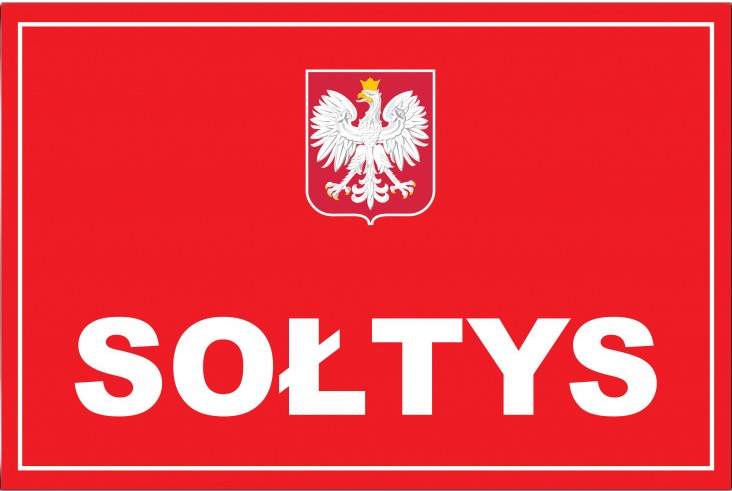 Czerwona tablia z napisel 