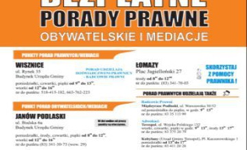 Bezpłatne Porady Prawne - Starosta Bialski zaprasza do korzystania