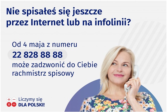 Nie spisałeś się jeszcze przez Internet lub Infolinię?