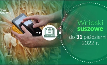 Złóż wniosek o oszacowanie spowodowanych przez suszę strat w uprawach rolnych