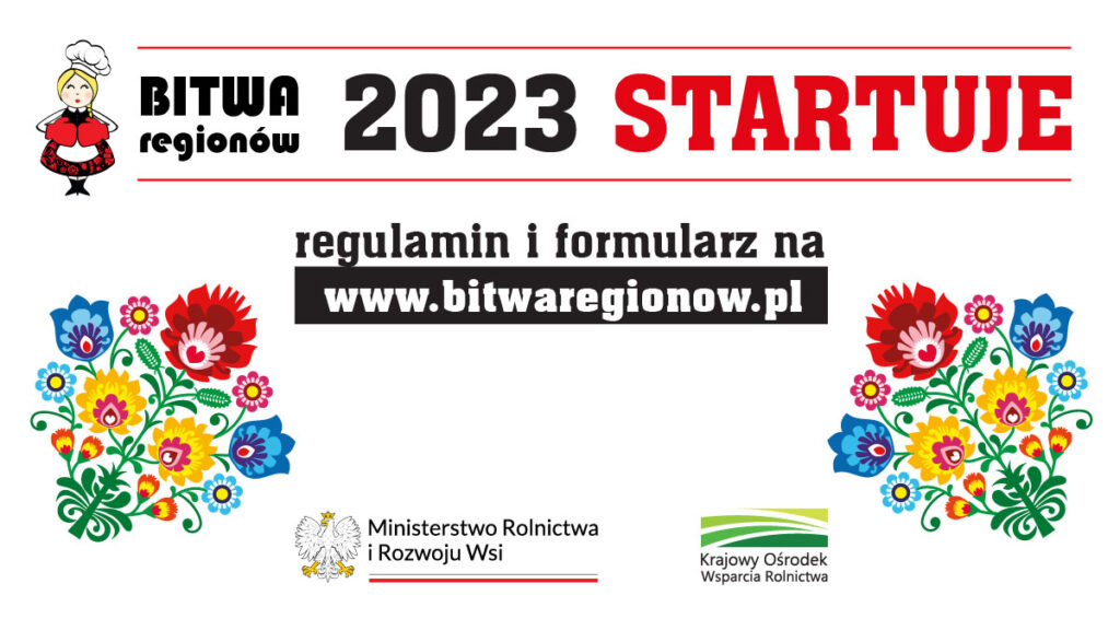 Bitwa Regionów 2023 Startuje. Regulamin i formularz na stronie www.bitwaregionow.pl