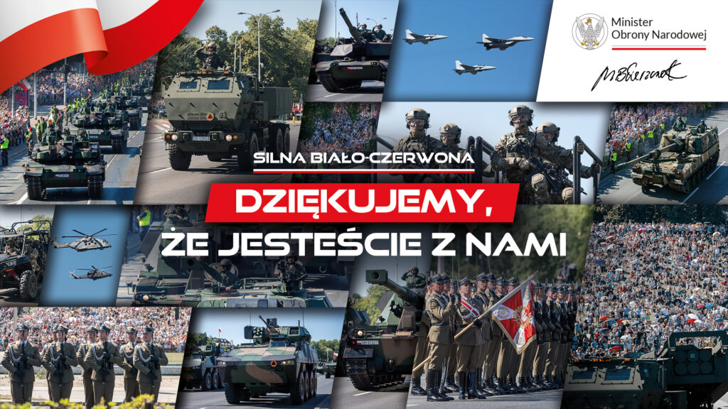 Silna biało czerwona dziekujemy że jestescie z nami