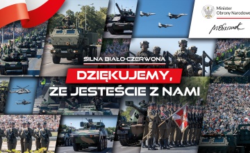 SILNA BIAŁO – CZERWONA - podziękowania